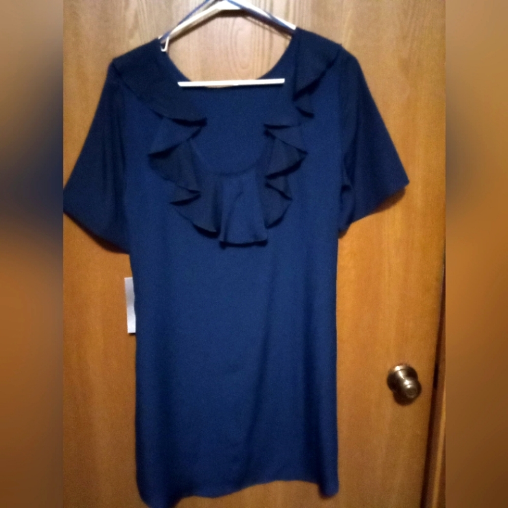 Tucker for Target Sapphire Blue Mini Dress Size Large